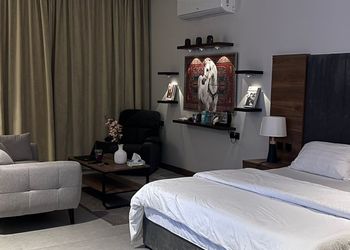 استديو بسرير ماستر وتصميم هادئ 