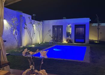 شاليه بمسبح
