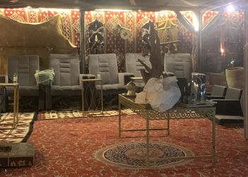 مزرعة بمسطح اخضر وجلسات خارجية 