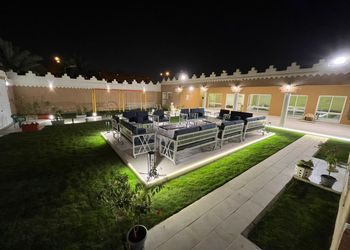 استراحة بمسطح اخضر