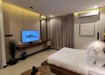 استديو بتصميم فاخر وسرير مريح
