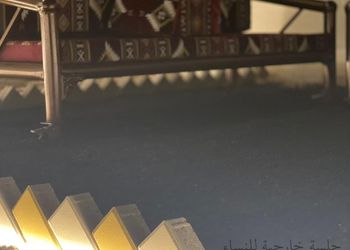 استراحة بصاله أنيقة وجلسة خارجية