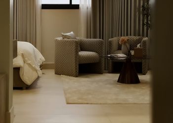  استديو عصري بطابع دافئ