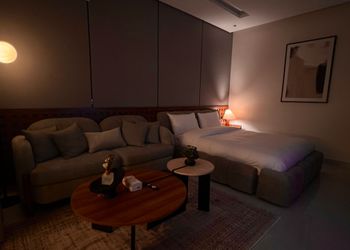استديو أنيق بدخول ذاتي وبانيو  
