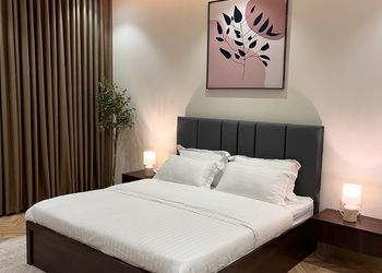 شقة بتصميم أنيق ودخول ذاتي