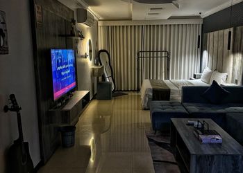 استديو بسرير مريح ودخول ذاتي 