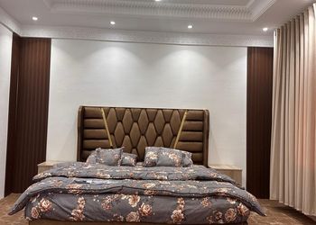 شالية بجلسة ومسبح العاب مائية 