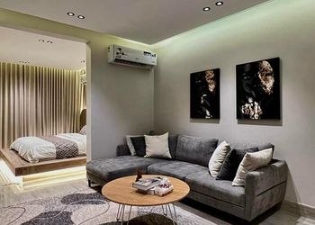 شقة بتصميم أنيق ودخول ذاتي