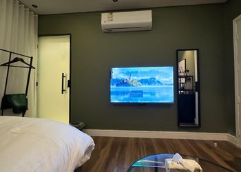 استديو بسرير ماستر وتصميم هادئ 