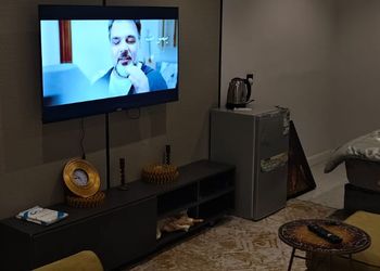 استديو هادئ بسرير ماستر