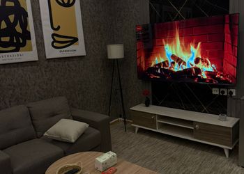 استديو بسرير ماستر وجلسة جانبية