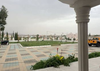 استراحة بصاله أنيقة وجلسة خارجية