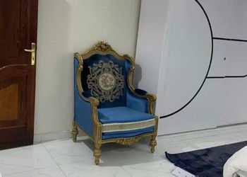 شقة بغرفة معيشة وغرفة نوم 