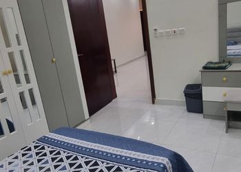 شقة بغرفتين نوم وصالة جلوس