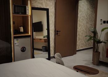 استديو بتصميم أنيق ودخول ذاتي