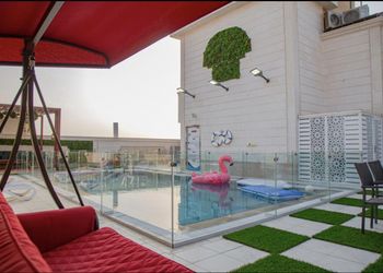 شقة بركن شواء 