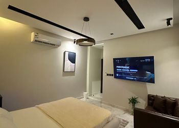 استديو هادئ بشاشة افلام 4K