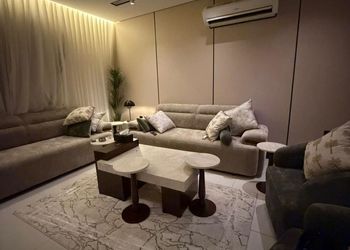 شقة بغرفة معيشة وغرفة نوم 