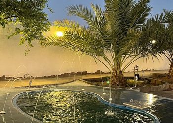 استراحة بجلسة عريش وأجواء ممتعة 