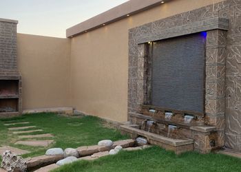 شاليه بمسطح اخضر