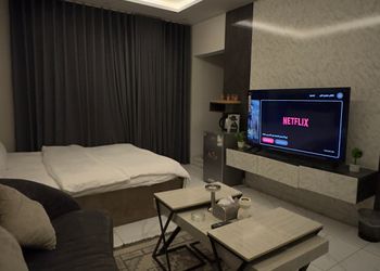 استديو بدخول ذاتي وسرير مريح 