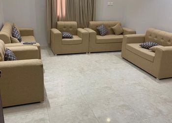 شقة بغرفتين نوم وغرفة جلوس 