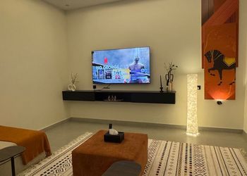 شقة أنيقة بصالة وغرفة نوم