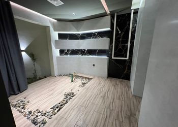 شاليه بغرفة نوم وفناء خارجي 