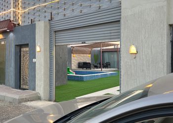 شاليه بمسبح والعاب مائية 