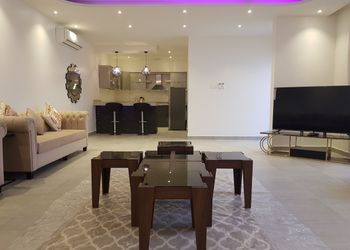 شاليه بمسطح اخضر