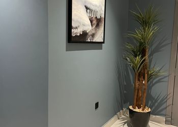 شقة لليلة هادئة بغرفة جلوس 