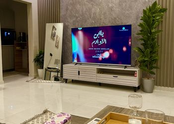 استديو بسرير ماستر وجلسة جانبية 
