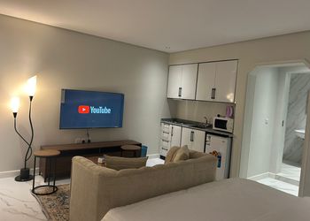 استديو بسرير مريح ودخول ذاتي 