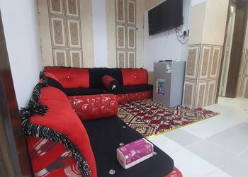 شقة بغرفتين نوم وصالة