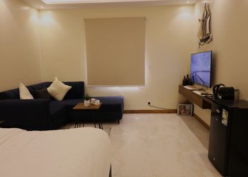 استديو بدخول ذاتي وسرير مريح 