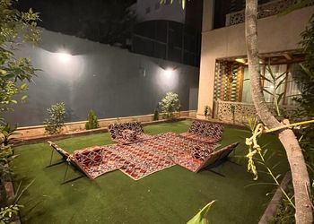 فيلا بصالة مريحة ومسبح خارجي 