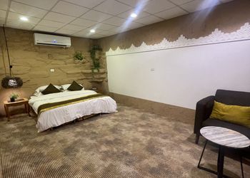 استراحة بمجلس بطابع تراثي