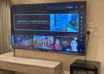 استديو بسرير ماستر وجلسة مريحة 