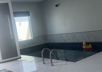 شاليه بغرفتين نوم ومسبح