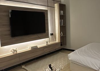 استديو بسرير ماستر وجلسة جانبية