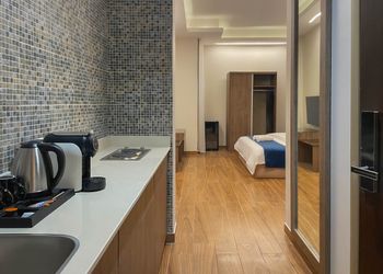 استديو بتصميم انيق وسرير ماستر 