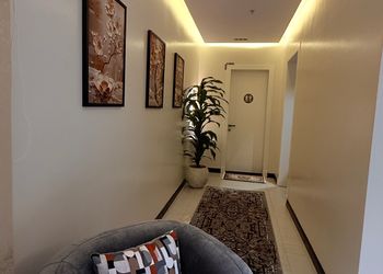 شقة بدخول ذاتي وتصميم أنيق 