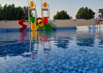 استراحة ببيت شعر وألعاب أطفال