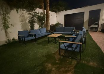 شاليه بمسبح وجلسة خارجية