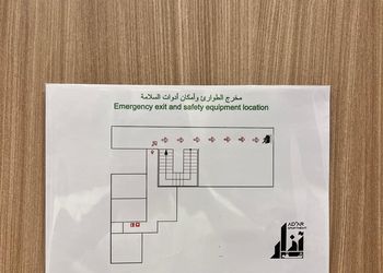 شقة بغرفتين نوم وصالة 