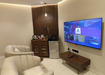 استديو بسرير ماستر وجلسة جانبية 