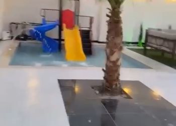 شاليه بمجلس وجلسة خارجية 