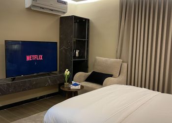 استديو بسرير ماستر ودخول ذاتي