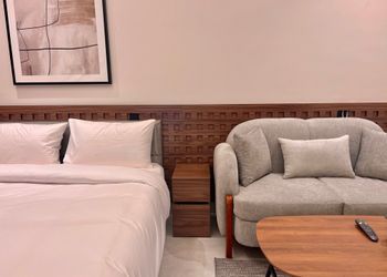 استديو بدخول ذاتي وسرير مريح 