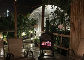 كوخ ريفي بإطلالة على الجبل 